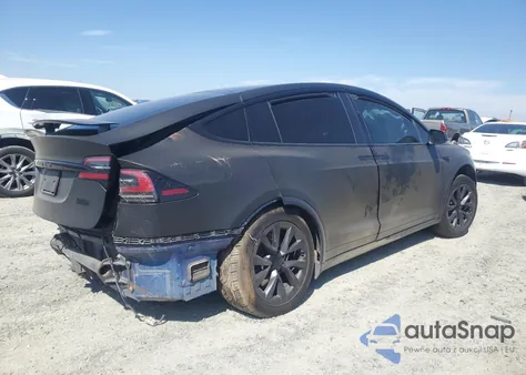 2023 Tesla Model X из США, поврежденный, VIN 7SAXCBE69PF376497